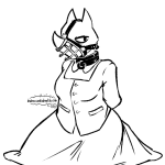 resentful and dressed up