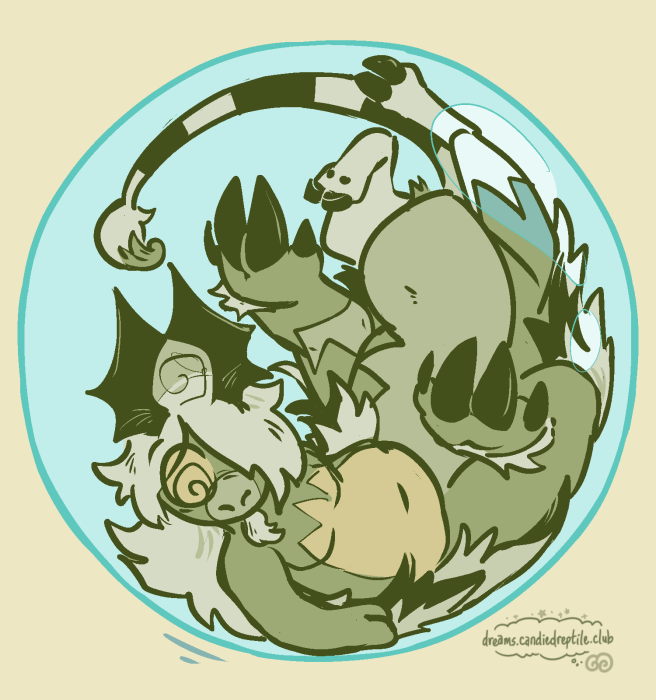 bubbled beastie