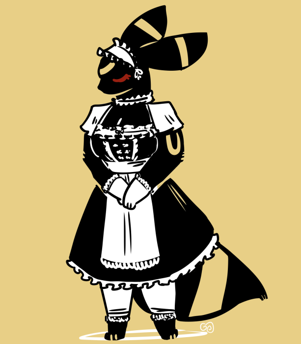 maid umbreon