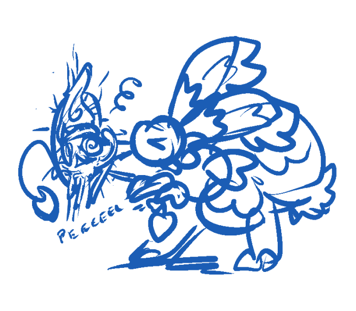 post flattening