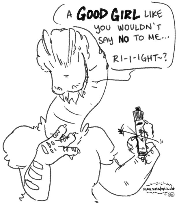 he should not be allowed